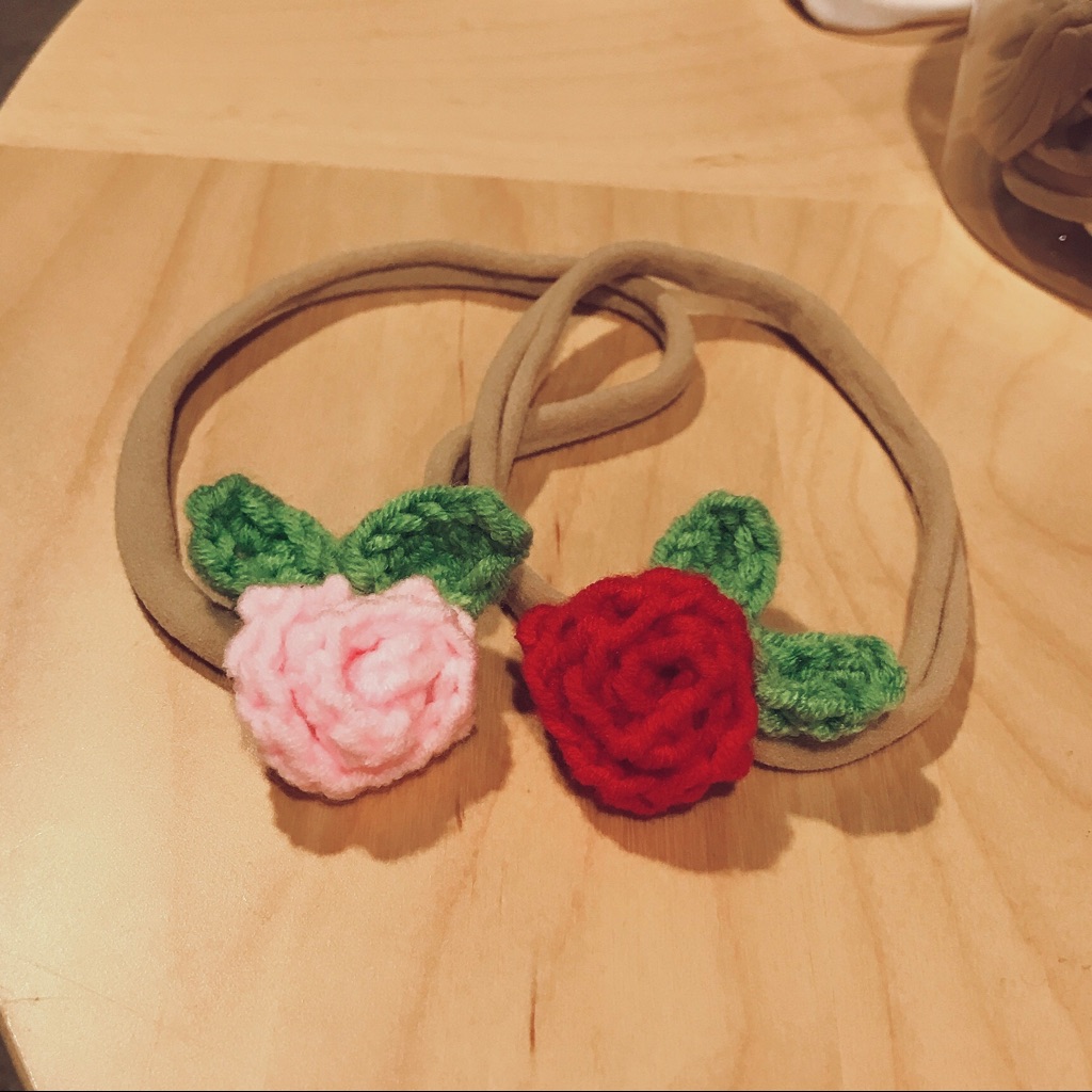 Girl Rose Headbands